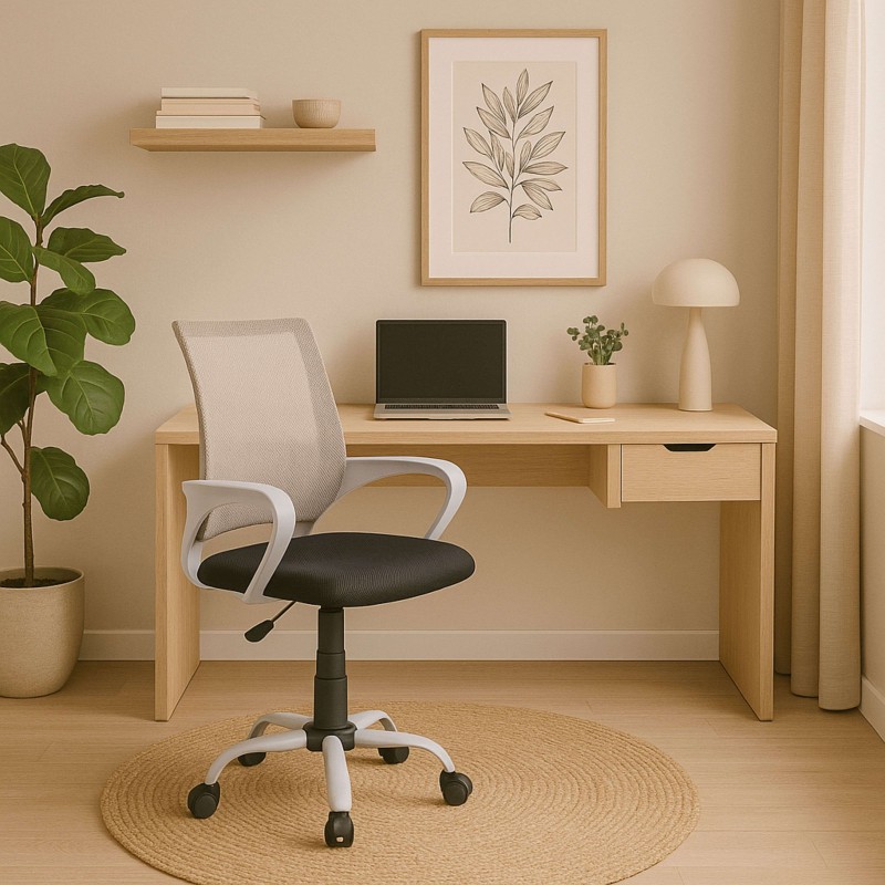 Silla Oficina Gris Ambiente 2