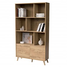 Librería salón Oslo Color Roble Gold 100x179x30 cm