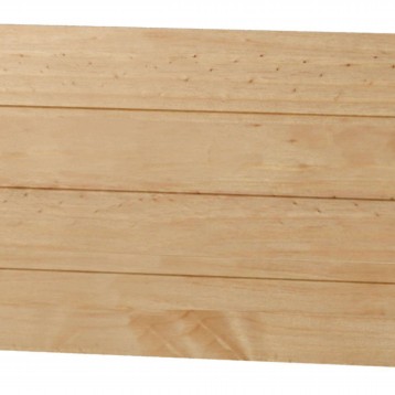 Cabecero Juvenil Roble ladeado