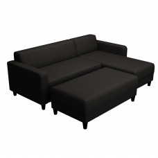 Sofá Cama Bob Sawana Reversible Color Gris Antracita 197 cm