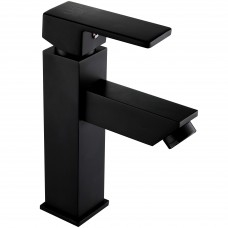 Grifo para Lavabo Amazonas Negro Cromado