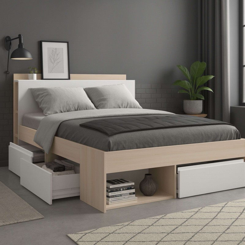 Cama Much Blanca Ambiente 2