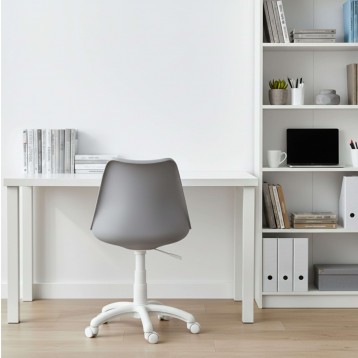 Silla Lina Gris Ambiente 1