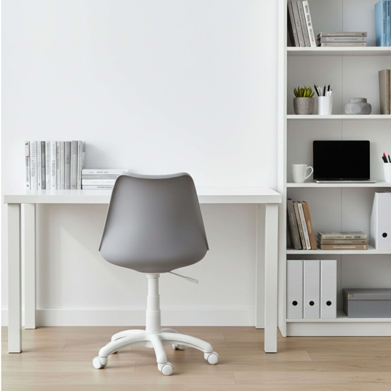 Silla Lina Gris Ambiente 1