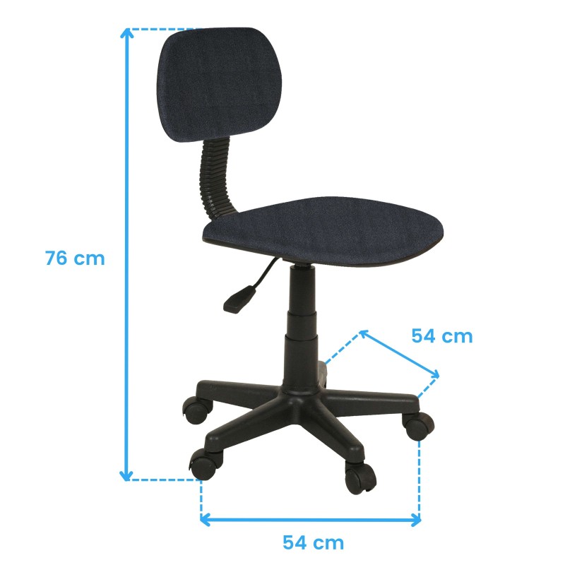 Silla Lucky Gris Cotas