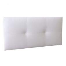 Cabecero de Cama de 90 Isabella Cama Individual De Polipiel Blanco 105x52 cm Cabecero de Cama de 90 Isabella Cama Individual De Polipiel Blanco 105x52 cm