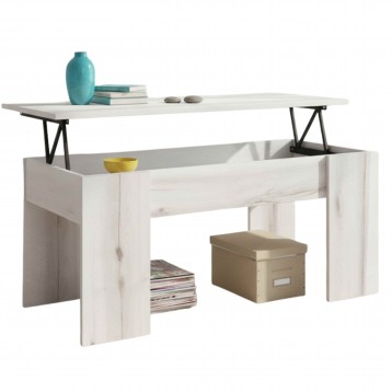 Mesa de centro elevable Low Color Blanco Albo 100x50 cm