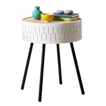 Mesa centro comedor redonda Shiro_Portada