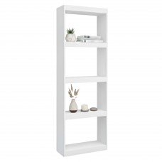 Estantería Talio Color Blanco mate Para Salón Moderno 60x181x25 cm Estantería Talio Color Blanco mate Para Salón Moderno 60x181x25 cm