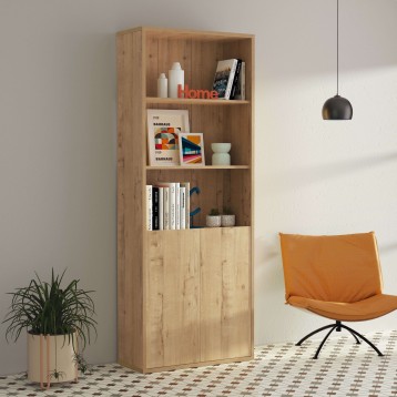 Estantería Roble Gold Ambiente 2