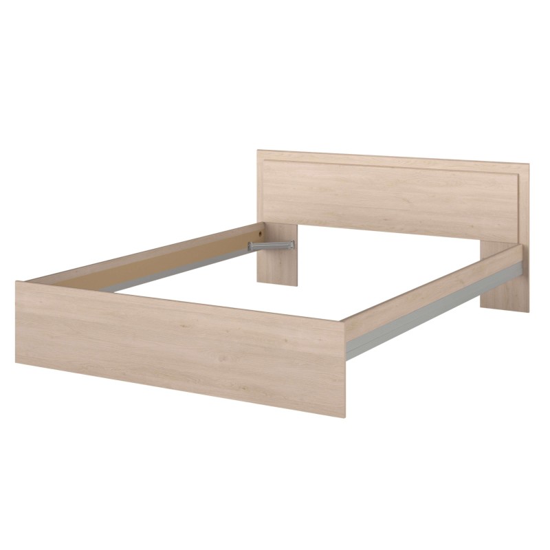 Cama Baltic Roble Ladeada