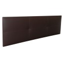 Cabecero Isabella de Polipiel Color Marrón Chocolate Cama 150 cm