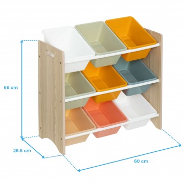 estantería infantil cotas  8