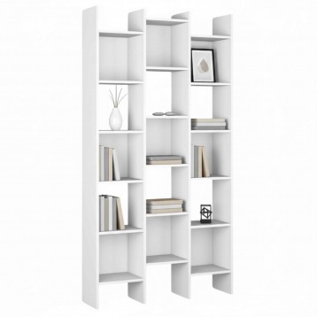 Estantería Librería Alta Color Blanco Artik 96x192x25 cm