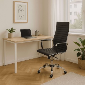 Silla Oficina Negra Ambiente 4