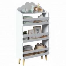 Mueble Infantil Estantería Librería Douceur 3 Estantes Color Blanco 58x100x18 cm Mueble Infantil Estantería Librería Douceur 3 Estantes Color Blanco 58x100x18 cm