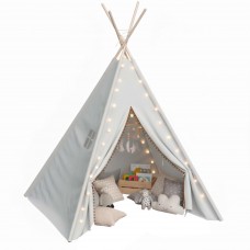 Tienda Infantil Tipi Wapi Color Blanco 120x160 cm Tienda Infantil Tipi Wapi Color Blanco 120x160 cm