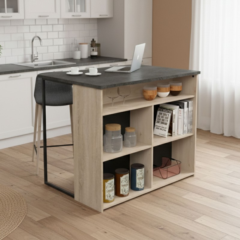 ambiente isla cocina