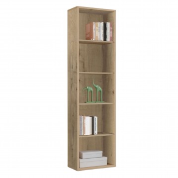 Librería alta color Roble Gold 52x197x33 cm
