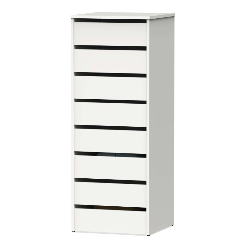 Cajonera Blanca Pack 2 Derecha