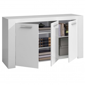 Pack Despacho Roble y Artik Armario Abierto