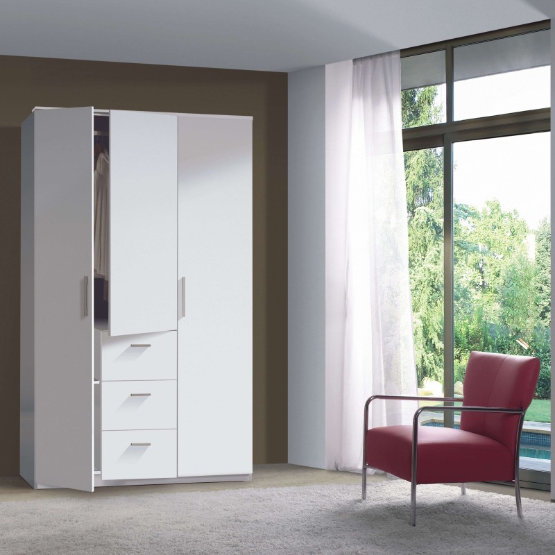 Armario Blanco Brillo Ambiente 1 Armario Blanco Brillo Ambiente 1