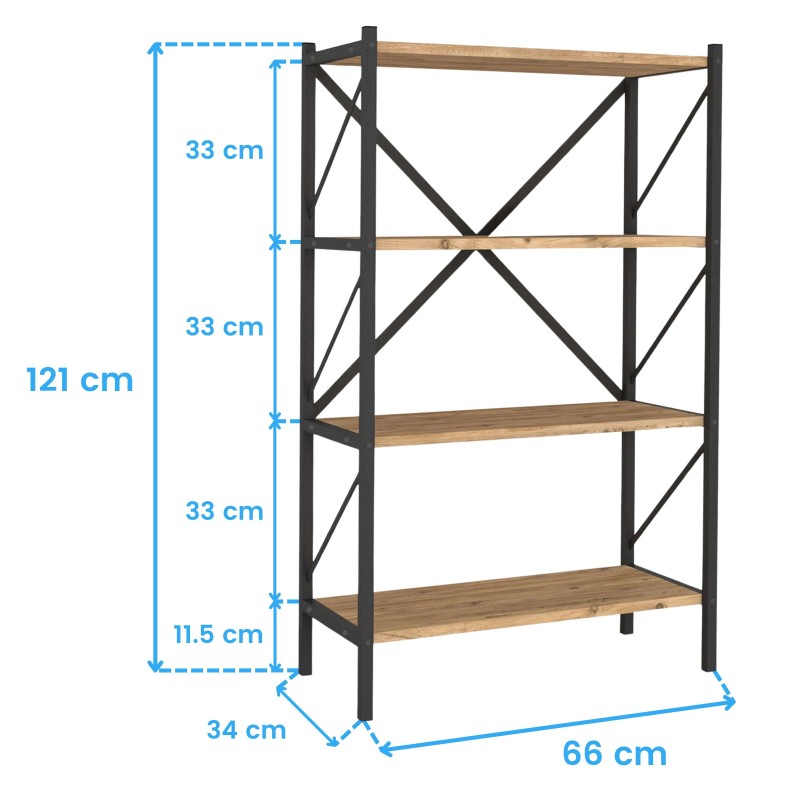 Estantería Rus Cotas