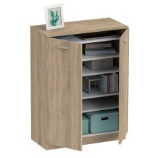Mueble Zapatero Recibidor Dormitorio Armario Bajo Roble Cambrian 74 cm Mueble Zapatero Recibidor Dormitorio Armario Bajo Roble Cambrian 74 cm