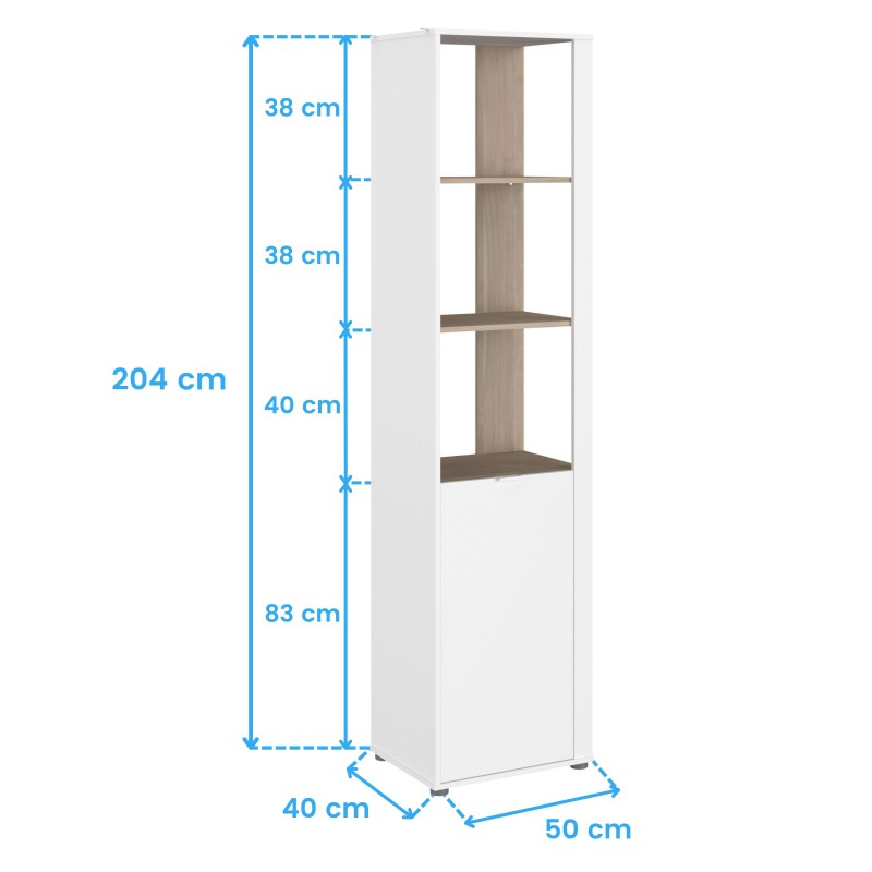 Estantería Boreal Cotas