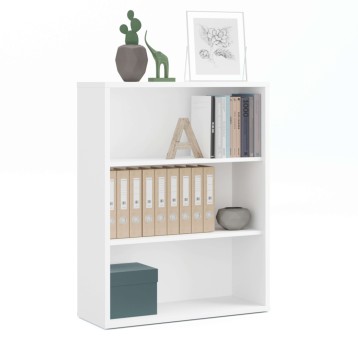 Estantería Baja Scaled Color Blanco 100x76x33 cm