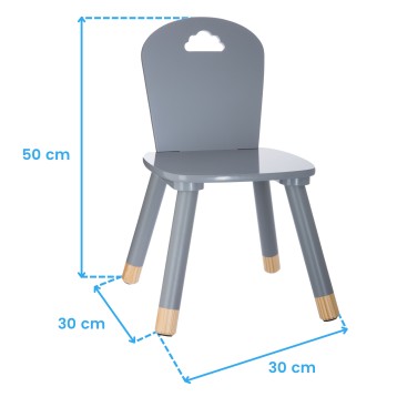Silla Douceur Gris Cotas