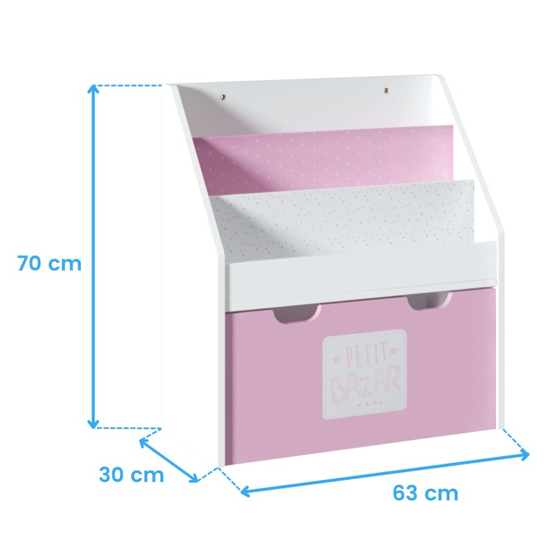 Cajón Librería Cotas Cajón Librería Cotas