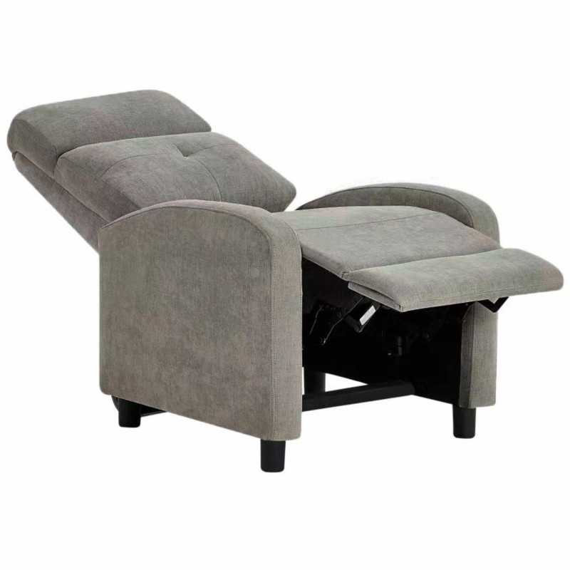 Sillón Relax Reclinable Denmark Salón Color Gris Sillón Relax Reclinable Denmark Salón Color Gris