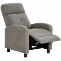 Sillón Relax Reclinable Denmark Salón Color Gris