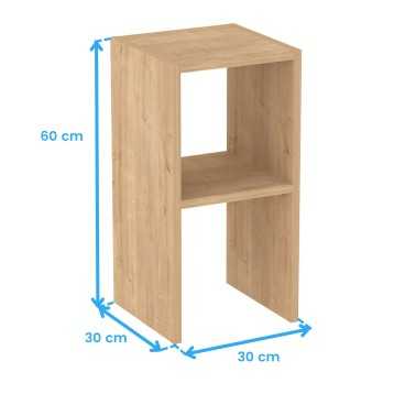 mesa fesa roble cotas