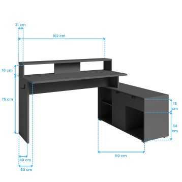 escriotorio gaming cotas 2