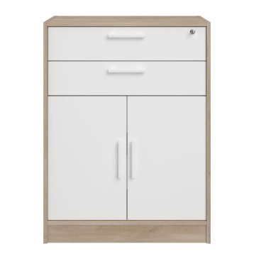 Estanteria oficina con puertas frontal