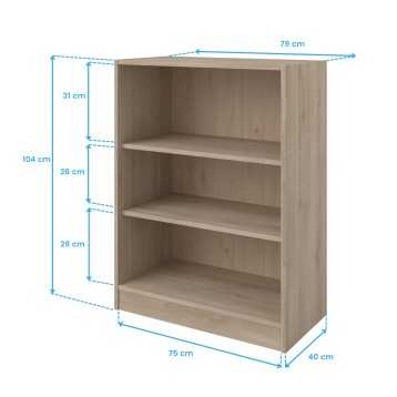 Pack de Oficina estanteria cotas