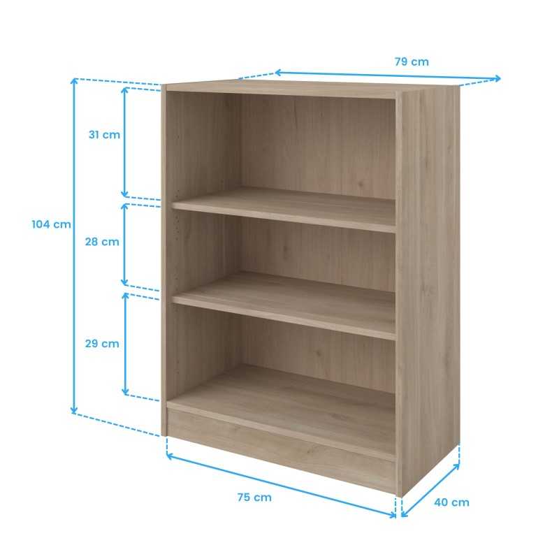 Pack de Oficina estanteria cotas