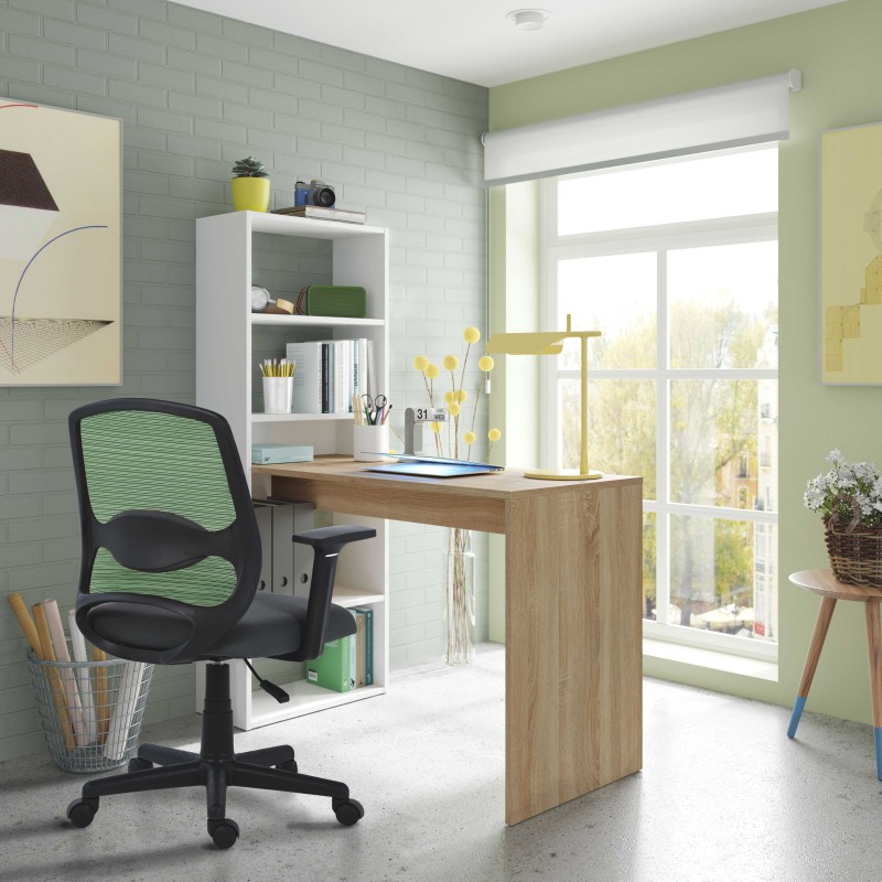 Mesa de escritorio con estantería Duplo 120 cm