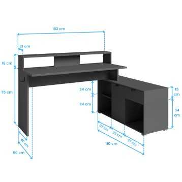 escriotorio gaming cotas 2