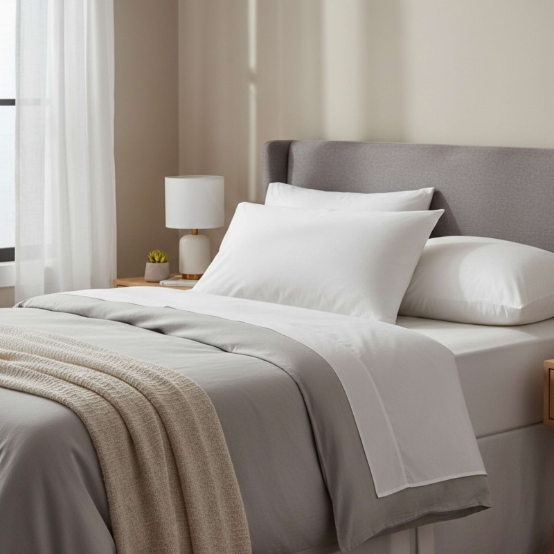 Almohada Infantil de Algodón y Poliéster