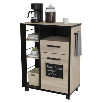 Mueble auxiliar Chili ruedas kronberg y negro_Portada