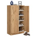 Mueble Zapatero Recibidor Rhin Armario Color Naturale 55 cm