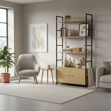 estantería libreria ambiente 2