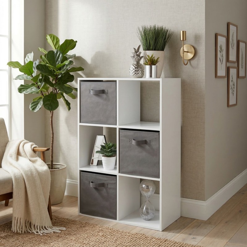 estanteria rectangular 4