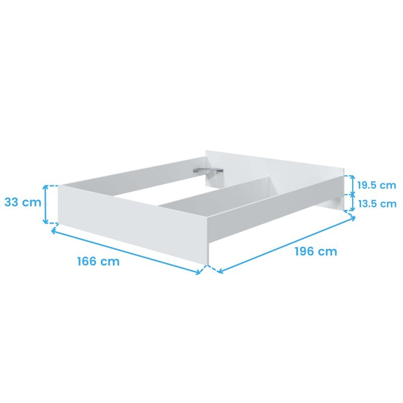 Pack 4 Muebles Dormitorio Estilo Nórdico Daylight Blanco Artik y Natur