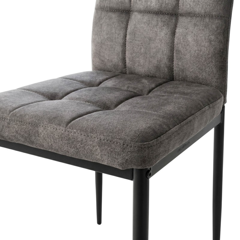 Silla Salón Comedor Denia Color Gris