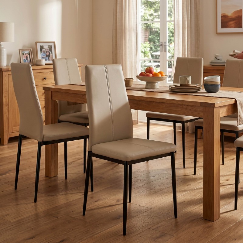 Sillas comedor polipiel Brea Capuchino