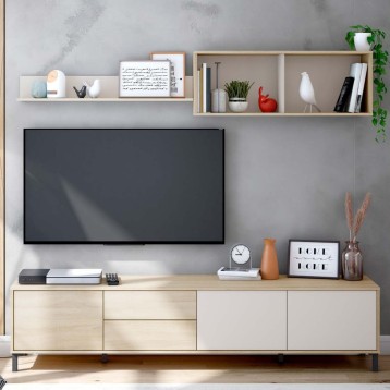 mueble salón tv bari ambiente